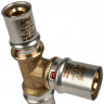 Тройник переходной 20х20х16 для металлопластиковых труб, прессовой STOUT SFP-0005-202016
