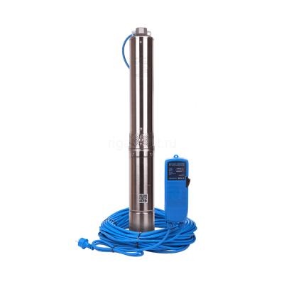 Скважинный насос (встр.конд, каб.50м) Aquario ASP1,8E-50-90(P)