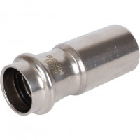 Муфта переходная НПр 35х22 из нержавеющей стали ROMMER