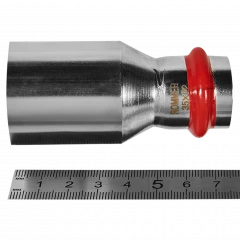 Муфта переходная ROMMER НПр 35 x 22 мм из нержавеющей стали, RSS-0020-003522