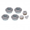Комплект монтажный Royal Thermo 1" х 1/2", серебристый