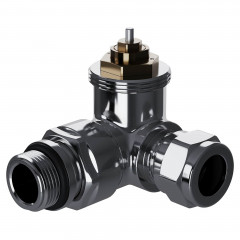 Набор термостатический трехосевой 1/2" Royal Thermo Design Pro 15мм М30х1,5 (Хром)