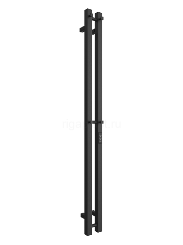 Полотенцесушитель электрический ДВИН X-2 plaza neo 160/8, черный матовый, с диммером, арт. 4657801241154