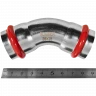 Угольник ROMMER 45° ВПр 28 мм из нержавеющей стали, RSS-0005-000028
