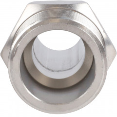 Вставка переходная ROMMER НПр-НР 22 мм x 1" из нержавеющей стали, RSS-0024-000221