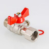Кран шаровой VALTEC 1/2" × 1/2" ВР/НР, для манометра (VT.806.N.0404)