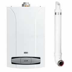 Котел газовый настенный BAXI LUNA-3 Comfort 310 Fi двухконтурный, CSE45631358- + Комплект дымохода "антилёд"