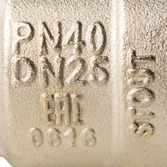 Кран шаровой полнопроходной STOUT 1", ВР/НР, ручка «бабочка», SVB-0004-000025