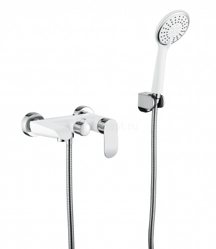 Смеситель для ванны GANZER GZ22032-F, белый