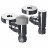 Набор термостатический угловой 1/2" Royal Thermo Design Pro 15мм М30х1,5 (Хром)