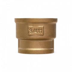 Муфта переходная ELSEN ВВ 3/4"×1", латунь, II поколение, EBF.17.3410