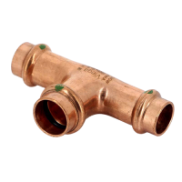 Тройник переходной пресс 15х18х15 Profipress SC-Contur Viega 322724