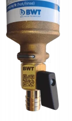 Фильтр механической очистки воды BWT Protector mini H/R 1/2" для горячей воды
