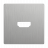 Накладка для розетки HDMI Werkel (серебряный рифленый) WL09-HDMI-CP