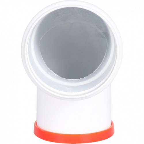 Отвод D 80 угол 90° M/F (мама/папа) ROMMER