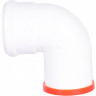Отвод D 80 угол 90° M/F (мама/папа) ROMMER