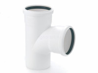 Тройник канализационный RAUPIANO 110/90/87° REHAU