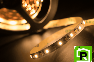 Лента светодиодная ПРО 2835, 120 LED/м, 14,4 Вт/м, 24В , IP20, Цвет: Теплый белый + холодный белый