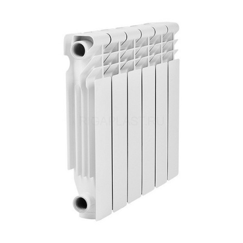 Радиатор биметаллический Smart Install biEasy One 350 4 секции, боковое подключение