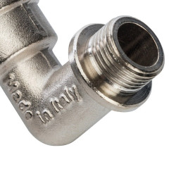 Угольник с упором STOUT НВ 3/8", никелированный, SFT-0016-000038