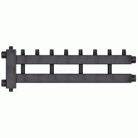 Коллектор с гидроразделителем WKD.R.122 (дублер рядный) на 4+1 контура Warme