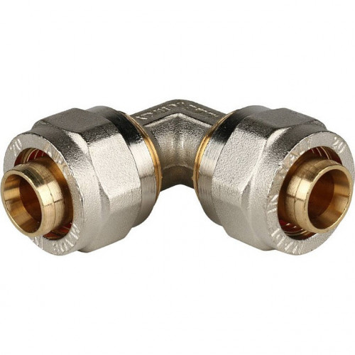 Угольник 90° 20х20 для металлопластиковых труб, винтовой STOUT SFS-0003-002020