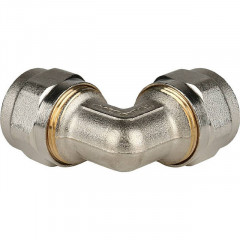 Угольник 90° 20х20 для металлопластиковых труб, винтовой STOUT SFS-0003-002020