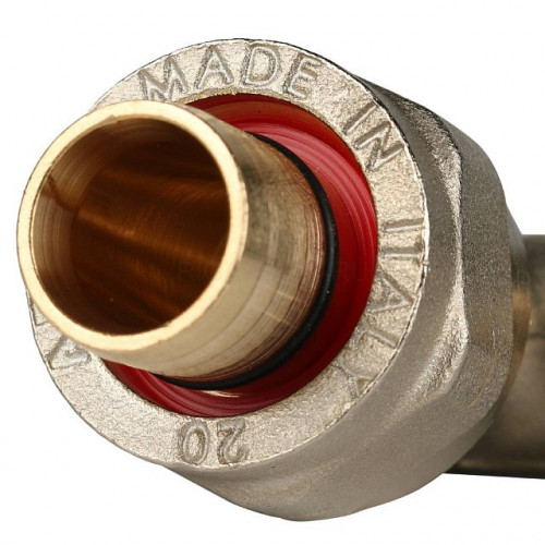 Угольник 90° 20х20 для металлопластиковых труб, винтовой STOUT SFS-0003-002020