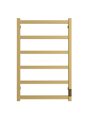 Полотенцесушитель электрический ДВИН J plaza neo 80/50, золотой матовый, с диммером, арт. 4657795054815