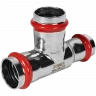 Тройник переходной ROMMER ВПр 28 x 28 x 22 мм из нержавеющей стали, RSS-0014-282822