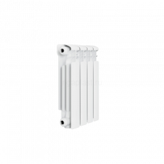 Радиатор алюминиевый RIFAR Alum Eco 350 4 секции, боковое подключение (белый RAL 9016)