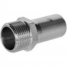 Вставка переходная STOUT НПр-НР, 28 мм x 1 дюйм, из нержавеющей стали, SSS-2024-000281