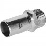 Вставка переходная STOUT НПр-НР, 28 мм x 1 дюйм, из нержавеющей стали, SSS-2024-000281