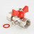 Кран шаровой VALTEC 1/2" × 1/2" ВР/ВР, для манометра (VT.807.N.0404)