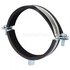 Хомут для труб с комбинированной гайкой 4"(107-116) М8-М10 STOUT