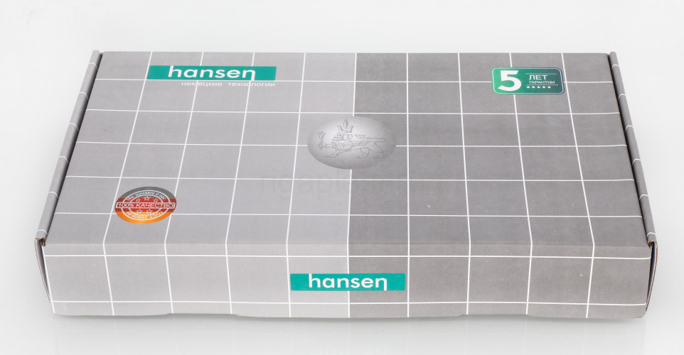 Душевая система HANSEN HL33044-F, белый хром
