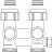 Узел Multiflex F 3/4" HГ x 3/4" HP, прямой Oventrop