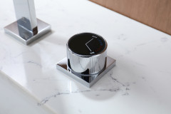 Смеситель для раковины GANZER ABELARD GZ01111, хром, на 2 отверстия