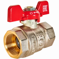 Кран шаровой ВР/ВР 1/2", бабочка ROMMER