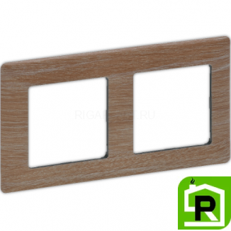 Рамка Legrand Valena Life 2 поста Светлое дерево 754182