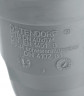 Отвод канализационный HTB 40 67° Ostendorf 111130