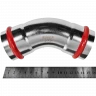 Угольник ROMMER 45° ВПр 54 мм из нержавеющей стали, RSS-0005-000054