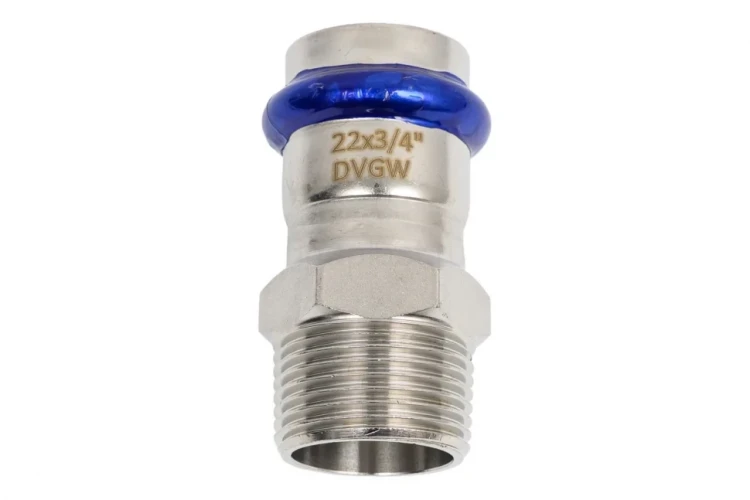 Муфта пресс с наружной резьбой 22х3/4" Millennium MPNM2234