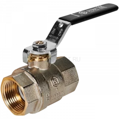 Кран шаровой полнопроходной STOUT 1", ВР/ВР, ручка «рычаг», SVB-0001-200025