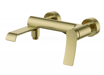 Смеситель для ванны ViEiR V483031-S, матовое золото