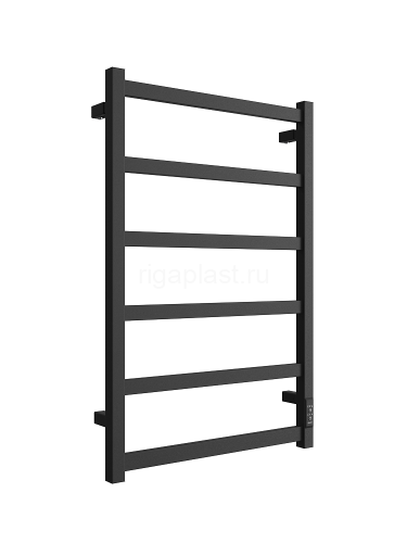 Полотенцесушитель электрический ДВИН J plaza neo 80/50, черный матовый, с диммером, арт. 4656759179083