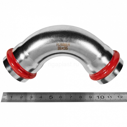 Угольник ROMMER 90° ВПр 35 мм из нержавеющей стали, RSS-0003-000035