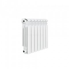 Радиатор алюминиевый RIFAR Alum Eco 350 7 секций, боковое подключение (белый RAL 9016)