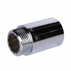 Удлинитель STOUT 1"×25 мм, хромированный, SFT-0002-000125