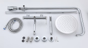 Душевая система HansenPRO HL33098, хром